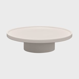 blomus Pilar taartplateau Moonbeam, Ø24x6,5 cm