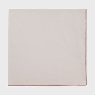 blomus Lineo linnen servet 42x42 cm Moonbeam-mocha mousse