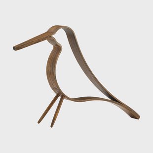 Cooee Design Woody Bird medium Donkergebeitst eiken