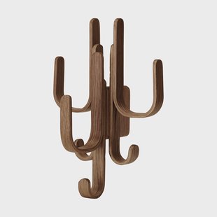 Cooee Design Woody haak Three Donkergebeitst eiken