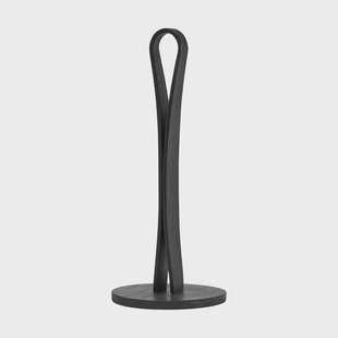 Cooee Design Woody keukenpapierhouder Zwartgebeitst eiken