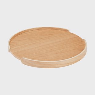 Cooee Design Woody dienblad Eiken, Ø35 cm