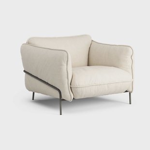 Swedese Continental fauteuil Sealife Light beige/white-orkangrijs