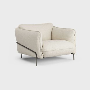 Swedese Continental fauteuil Wave Champagne-orkangrijs