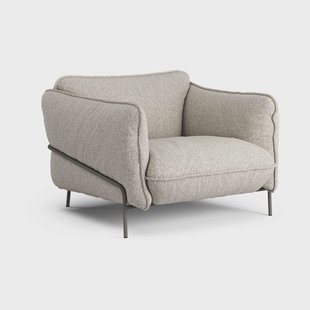 Swedese Continental fauteuil Wave Cobblestone-orkangrijs