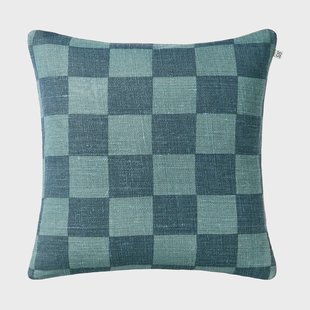 Chhatwal & Jonsson Buffalo Check Heaven blue-palace blue, 50x50 cm