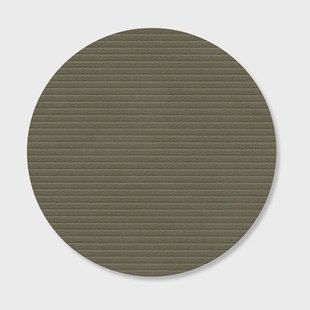 LIND DNA Corduroy onderzetter Army green, circle