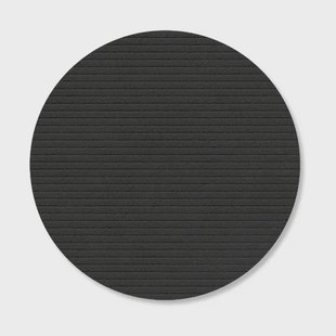 LIND DNA Corduroy onderzetter Black ink, circle