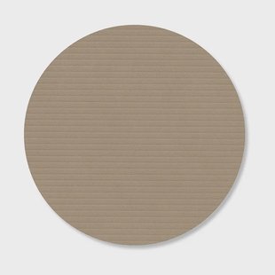 LIND DNA Corduroy onderzetter Clay brown, circle