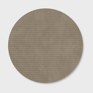 LIND DNA Corduroy onderzetter Nomad grey, circle