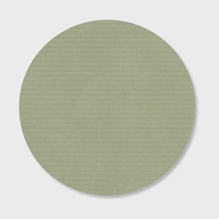 LIND DNA Corduroy onderzetter Olive green, circle