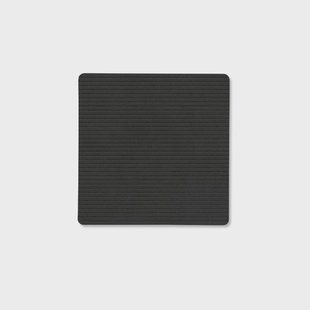 LIND DNA Corduroy onderzetter square Black ink