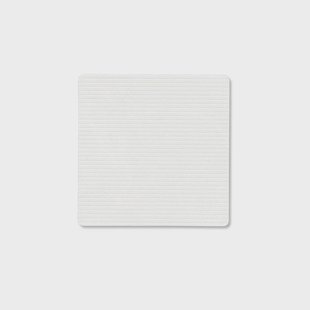 LIND DNA Corduroy onderzetter square Pure white