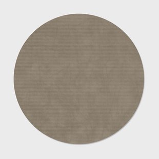 LIND DNA Corduroy placemat Nomad grey, circle, L