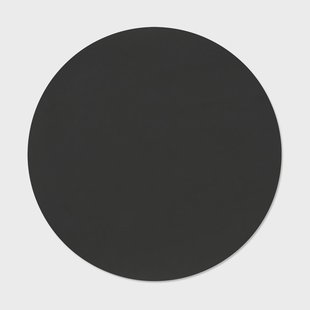LIND DNA Nupo placemat Black ink, circle, L