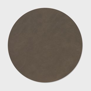LIND DNA Nupo placemat Caviar, circle, L