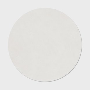 LIND DNA Nupo placemat Pure white, circle, L