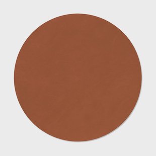 LIND DNA Nupo placemat Rust, circle, L