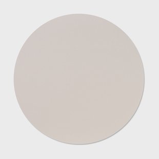 LIND DNA Nupo placemat Soft nude, circle, L