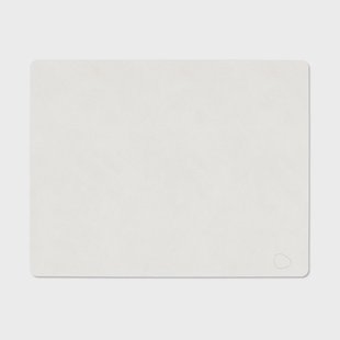 LIND DNA Nupo placemat square L Pure white