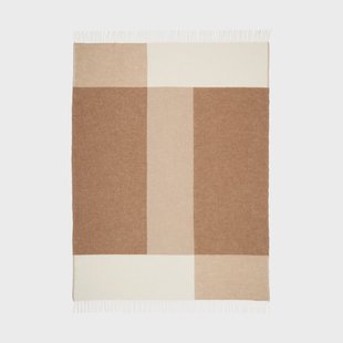 Northern Layer plaid Bruin, 130x170 cm
