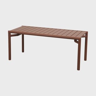 Cane-line Bliss salontafel/bank Woestijnrood, 107x39x44 cm