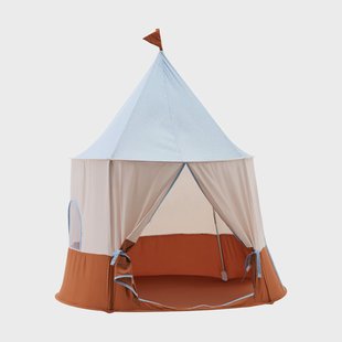 Kid's Concept Circus tent Blauw, Ø115x120 cm