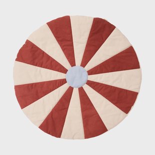 Kid's Concept Circus speelmat Rood, Ø112x2 cm
