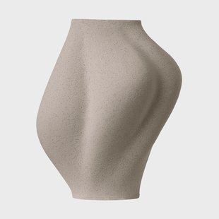 AYTM Saltare vaas Taupe, Ø17x35 cm