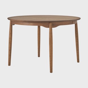 Stolab Carl eettafel eik Chocoladebruin olie Special Edition, Ø115 cm