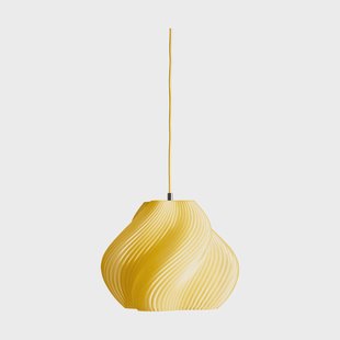 Crème Atelier Soft Serve hanglamp Limoncello sorbet-brass, 02, 25 cm