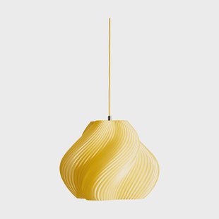 Crème Atelier Soft Serve hanglamp Limoncello sorbet-brass, 03, 30 cm