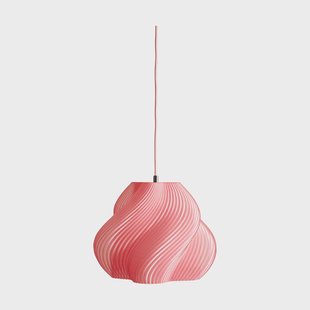Crème Atelier Soft Serve hanglamp Peach sorbet-chrome, 02, 25 cm