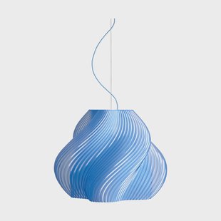 Crème Atelier Soft Serve hanglamp Blueberry sorbet-chrome, Mega, 60 cm