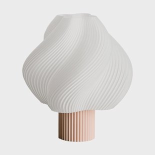 Crème Atelier Soft Serve draagbare tafellamp Wild strawberry, 23 cm