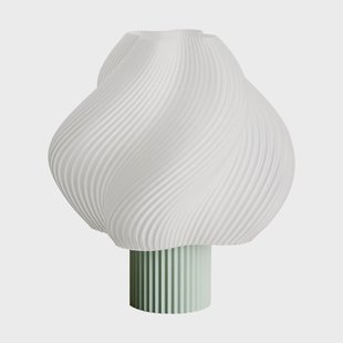 Crème Atelier Soft Serve draagbare tafellamp Matcha, 23 cm