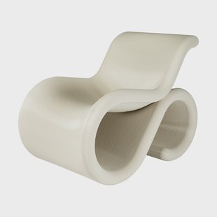Crème Atelier Éclair chair loungestoel Cream