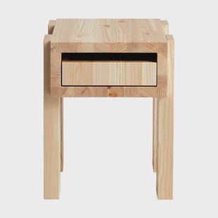 Vaarnii 003 Stilts Side Table bijzettafel Mat geolied en gewaxt grenen, 40x36x45 cm