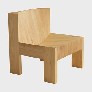 Vaarnii 005 Lounge Chair loungestoel Mat geolied en gewaxt grenen