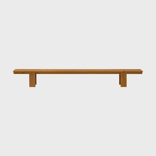 Vaarnii 013 Osa Outdoor Bench bank Warmtebehandeld grenen, 333x37x49 cm