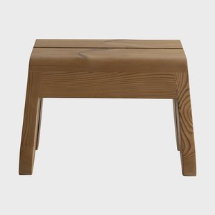 Vaarnii 015 Peace Outdoor Foot Stool voetenbank Warmtebehandeld grenen