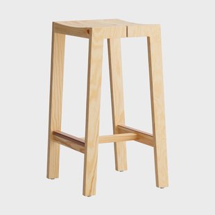 Vaarnii 016 Maasto Bar Stool barkruk Mat geolied en gewaxt grenen, 65 cm