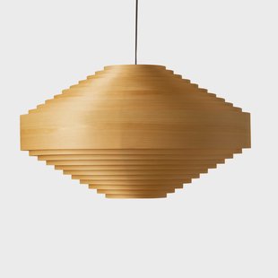 Vaarnii 1003 Hans Pendant hanglamp Mat geolied en gewaxt grenen, Ø60 cm