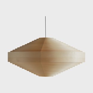Vaarnii 1003 Hans Pendant hanglamp Mat geolied en gewaxt grenen, XL Ø90 cm