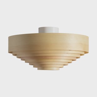 Vaarnii 1005 Hans Ceiling Light plafondlamp Mat geolied en gewaxt grenen, Ø42 cm