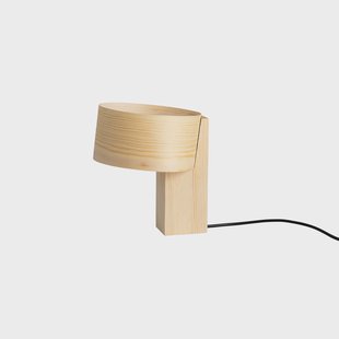 Vaarnii 018 Hoop Table Lamp tafellamp Mat geolied en gewaxt grenen, 23 cm