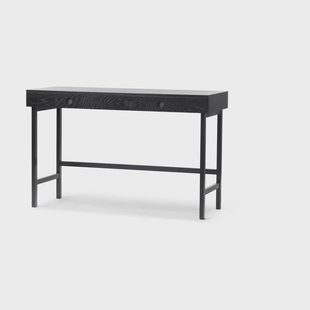 A2 Mind bureau Zwart gebeitst eiken, 118x74x44 cm