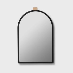 A2 Echo wandspiegel Zwart, 43x63 cm
