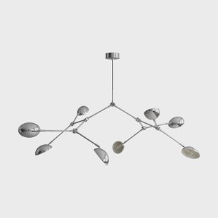 101 Copenhagen Drop Chandelier kroonluchter Chrome