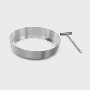 Höfats MOON 45 asopvang extension Zilver